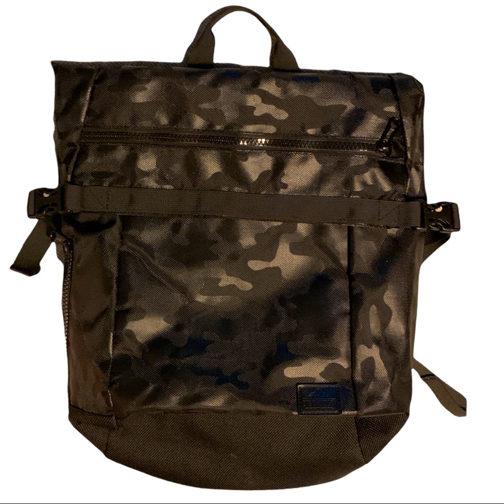 Steve Madden Camouflage Rolltop Backpack
